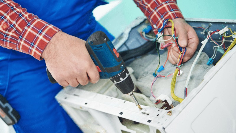 Taraklı Seg Seg çamaşır makinesi kart tamiri – Su almama arızası orijinal parça ile giderildi. - Teknik servis örneği